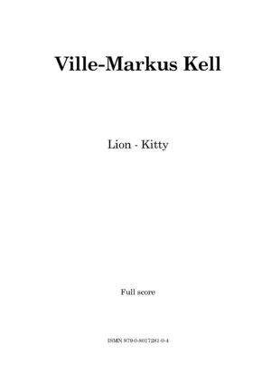 Ville-Markus Kell - Lion-Kitty